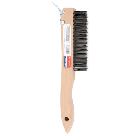 Warner 1 in. W X 9.5 in. L Carbon Steel Wire Brush 11083